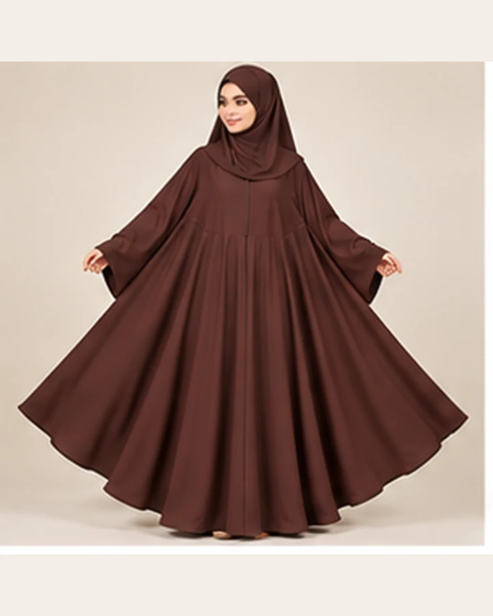 Saudi Butterfly Abaya – Bottle Green 021